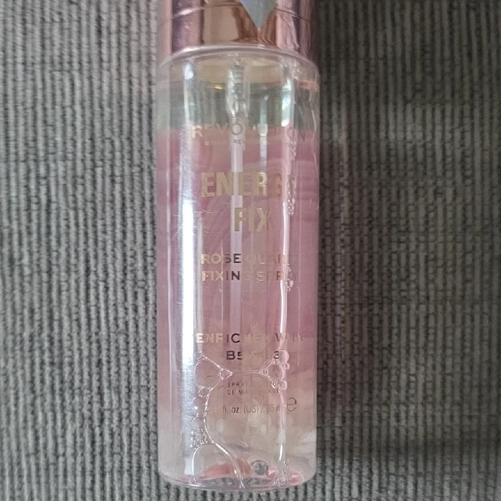 Revolution Energy Fix Rose Quartz Fixing Spray Enriched With B5 & B3, 2 Bottles.